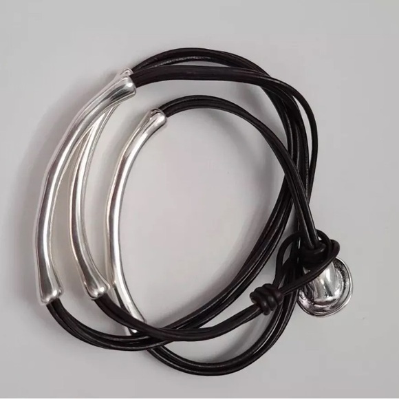 UNO de 50 Bracelet •NOT TO BE • Silver •Size M - Picture 8 of 16